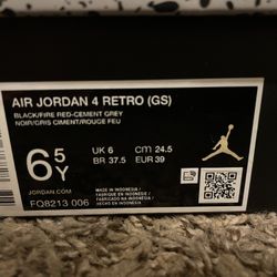 Jordan 4s Retro GS 