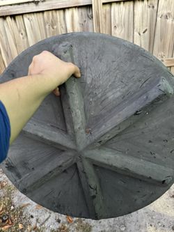 Septic Tank Plastic Cover About 30” Diameter