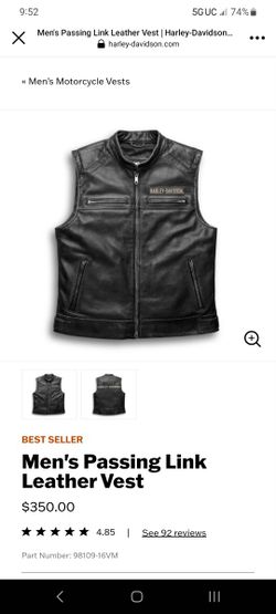 harley davidson vest