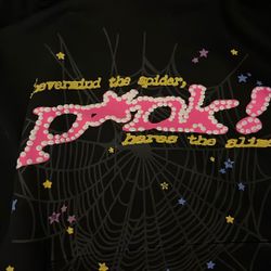 Spider Hoodie Black