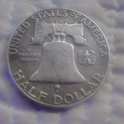 1952 no mintmark 90% silver