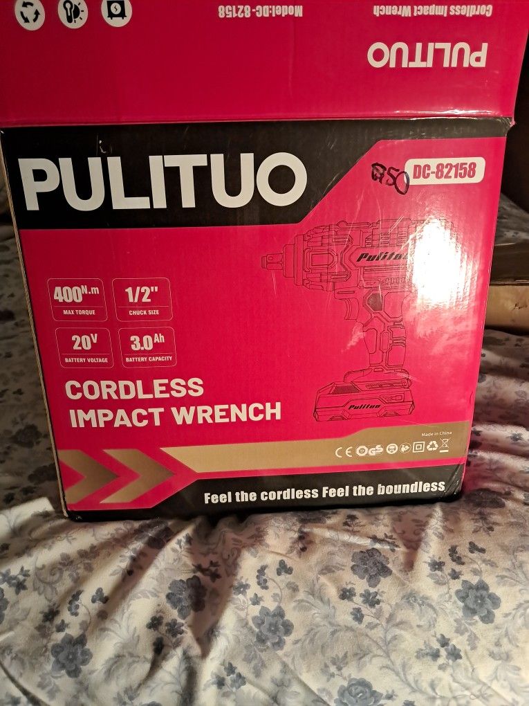 Cordless Impact Wrench 400 Max Torque