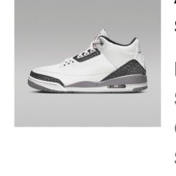 Air Jordan 3 Retro  New 