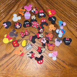 Mickey Minnie Croc Charms