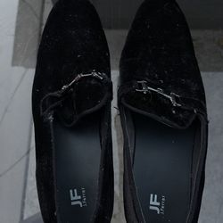 JF Velvet Slip-On Dress Shoes