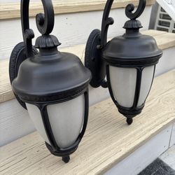 Set Of Two Exterior Lights