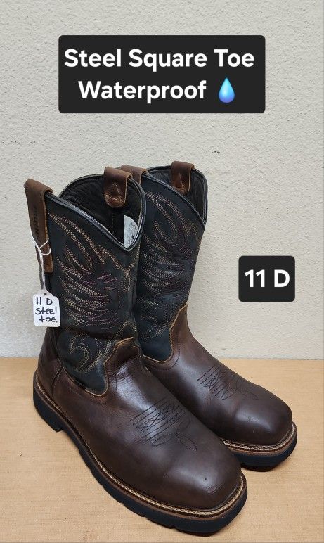 Thorogood Work Boot Size 11 D STEEL SQUARE TOE