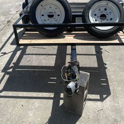 Tilt trailer 4x6