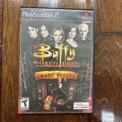 Buffy The vampire slayer Chaos Bleeds PlayStation 2 Game