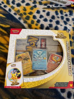 Pokémon TCG 30th Celebration Poster Collection Box