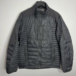 Kuhl Spyfire Puffer Jacket Mens Medium Blackout Lightweight 1122