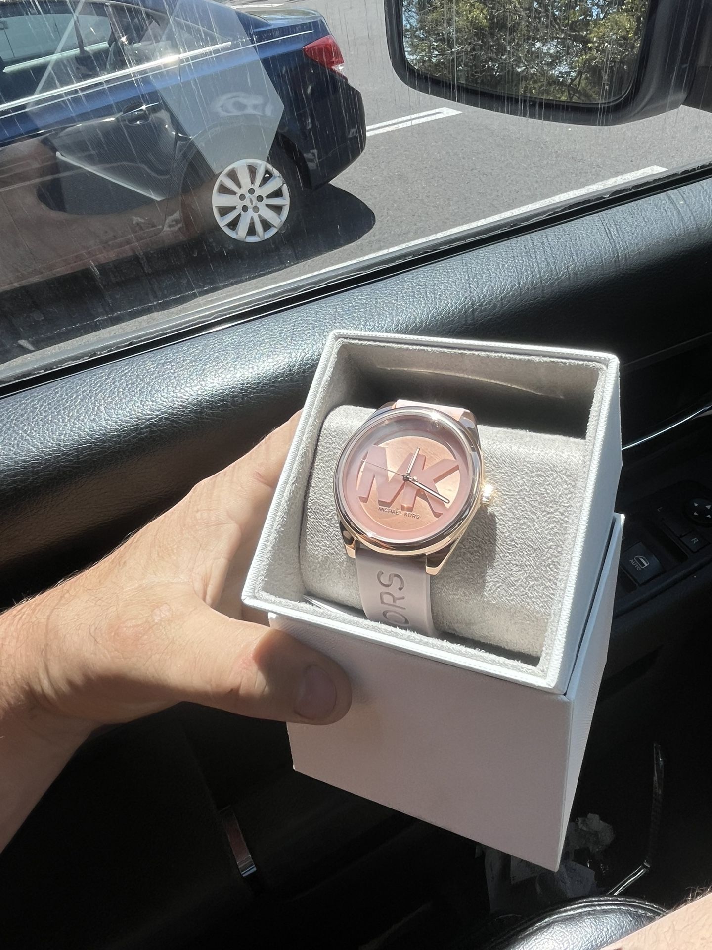 Michael Kors Janelle 3 Hand Pink .
