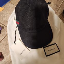 Black Gucci Cap Large