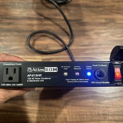 Atlas IED 15A Half Width Rack Power Conditioner/Supply (AP-S15HR)
