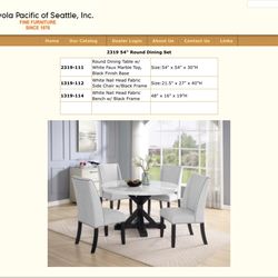 New Dinning table set