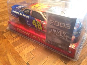 1:24 Scale Jimmie Johnson *2003 SILVER CHROME #48 Lowe's *NO TRADES