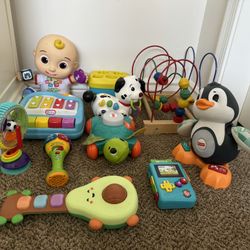 Large Lot Of Baby/Toddler Toys 