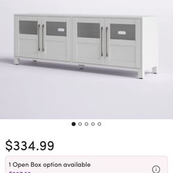 White Media Console