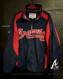 Vintage Atlanta Braves MLB Majestic Dugout Jacket - Mens XL