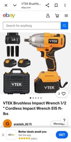 1/2" Cordless Impact