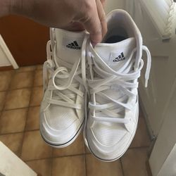 White Hightop Adidas
