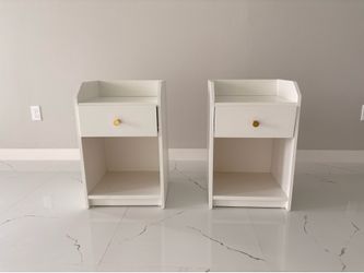 Modern White Nightstands