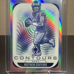 2025 Panini Phoenix - Contours Matthew Stafford #19