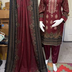 Dhanak Winter 3piece Suit