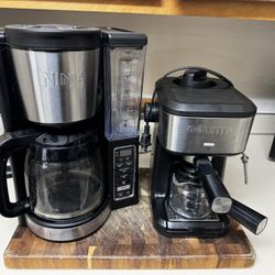 Coffee Pot And Espresso Machine 