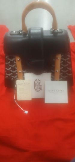 Goyard Saigon Structure Bag black