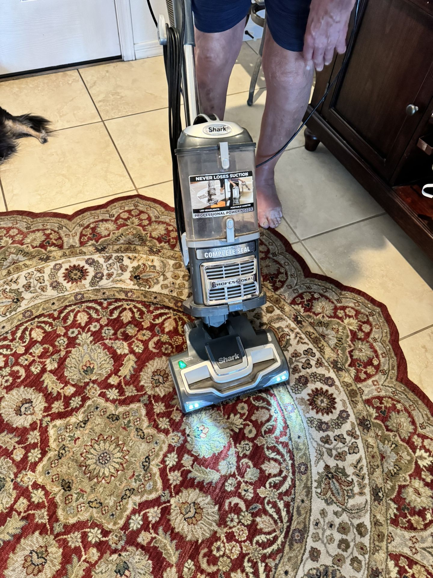 Shark Navigator Liftaway Dog Vacuum , $50
