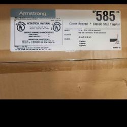 10 Brandnew Boxes Of Armstrong Ceiling Tile 