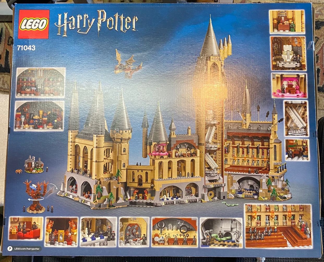 LEGO Harry Potter Hogwarts Castle Advanced Building Set Model With Harry Potter Mini figures