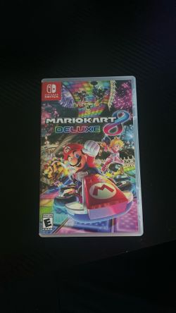 Mario cart 8 deluxe Nintendo switch