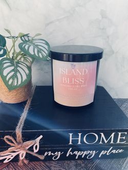 Island Bliss Hand Poured Scented Candle