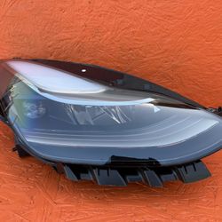 TESLA MODEL 3 Y HEADLIGHT RIGHT PASSENGER LED 2021 2022 2023 OEM 1514953-00-C