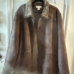 Pronto Uomo Men’s Suede Coat 