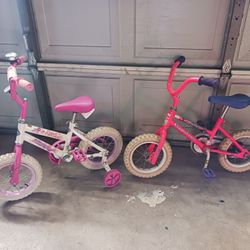 Girls Bikes 12" Inches