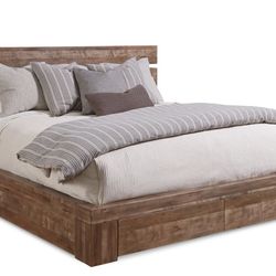 Epicenters Williamsburg Queen Platform Bed Originally $3,877
