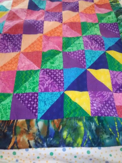 Small Quilt, 41"X 49"