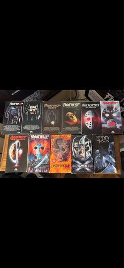 Friday The 13th VHS Lot