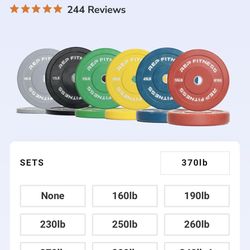 Rep Fitness Bumper Plates 