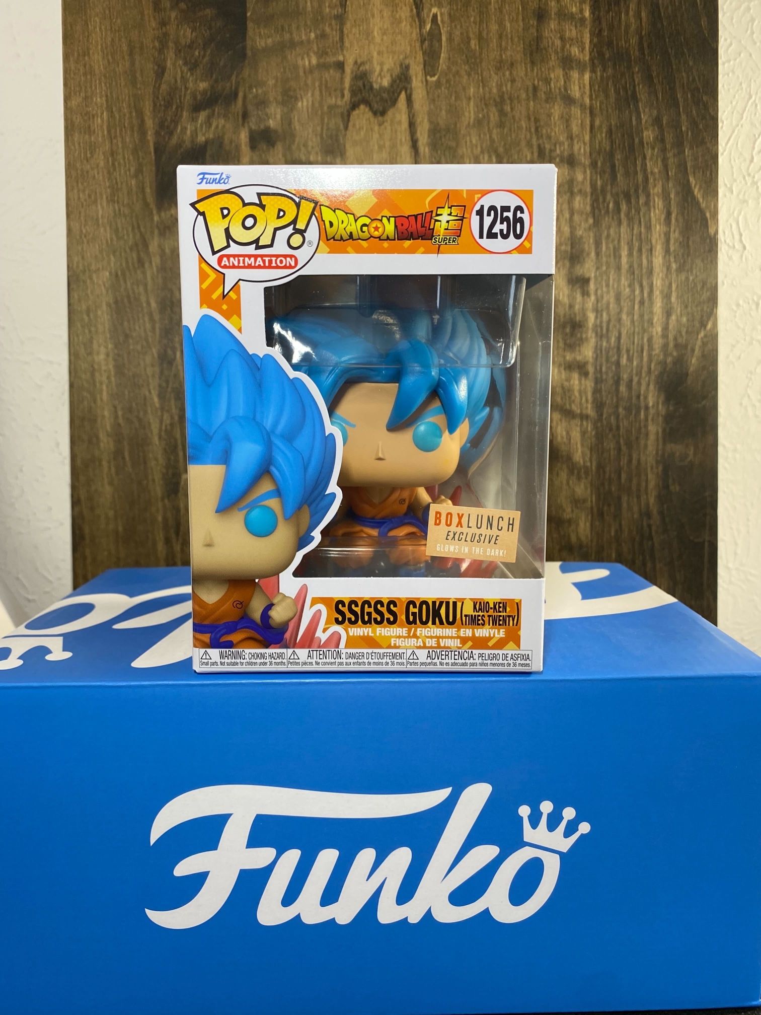 Buy Pop! SSGSS Goku (Kaio-ken Times Twenty) (Glow) at Funko.