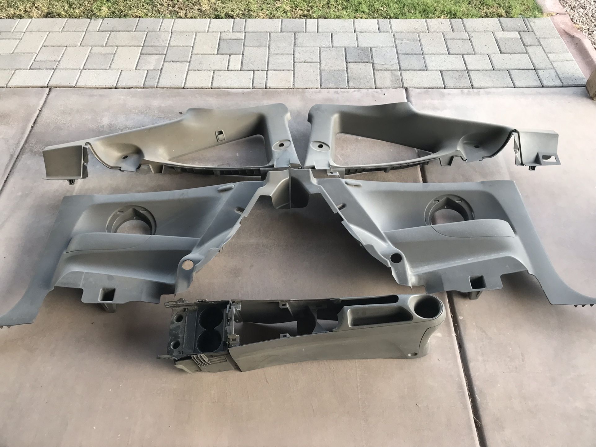 Acura RSX DC5 Rear Interior Panels And Center Console