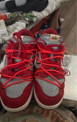 Off White University Red Dunks