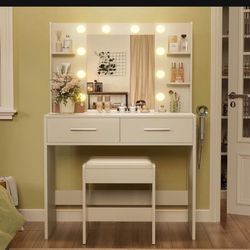 Vanity With Stool 