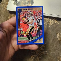 Drew Brees Football Card 