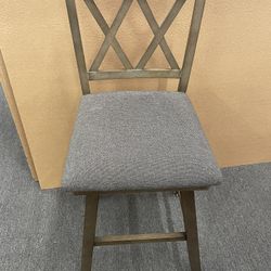 Four Barstools Walnut Color