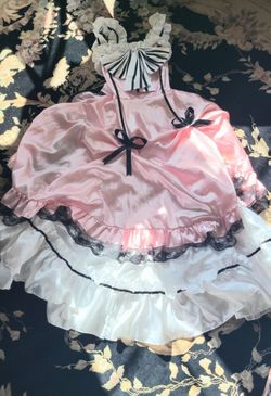 Black butler Ciel Phantomhive Costume Dress Halloween Pink Bridgerton Corset