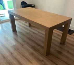Dining Room Table (Real Wood)